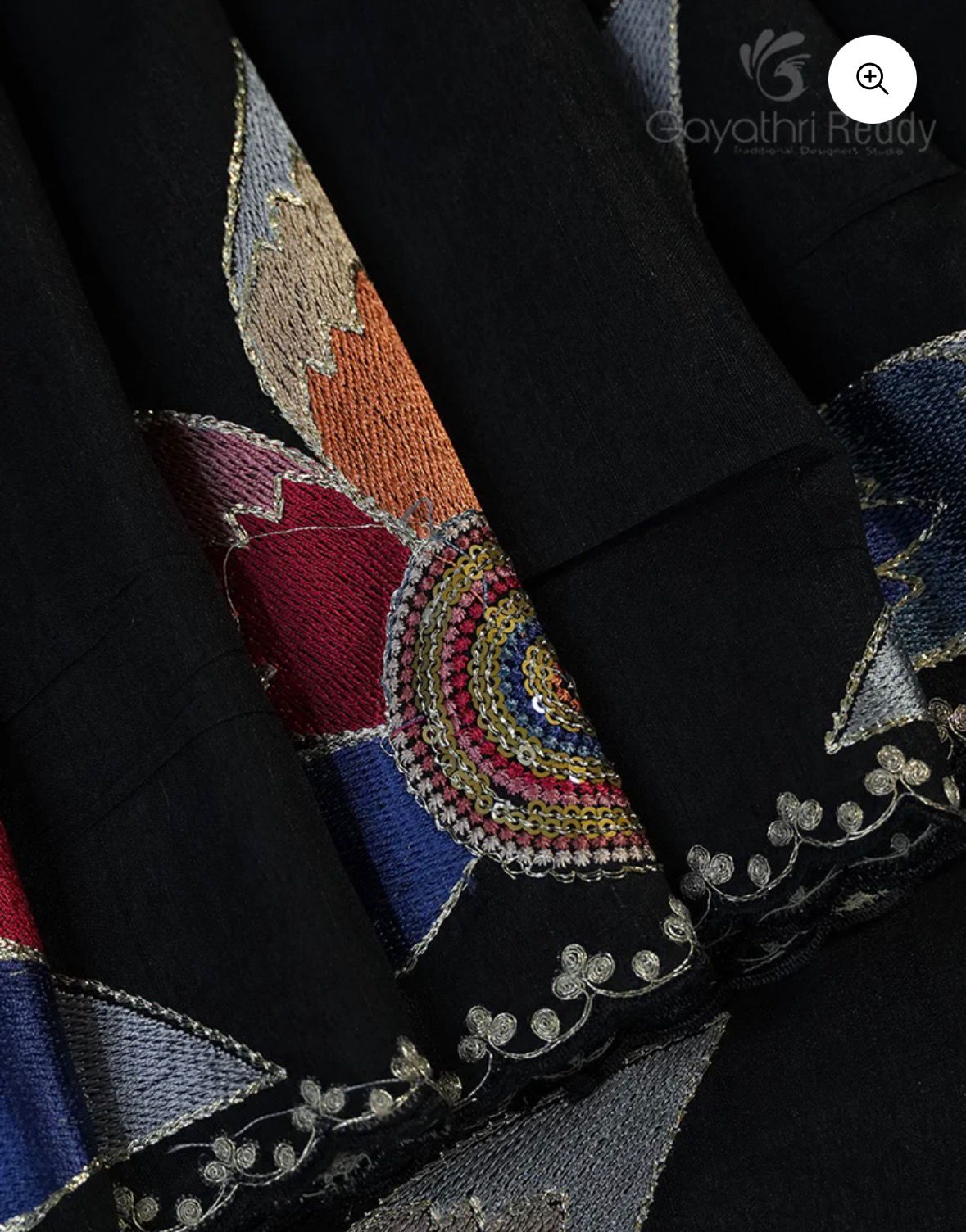 Rajwadi Dupian Silk Saree with Pita Work