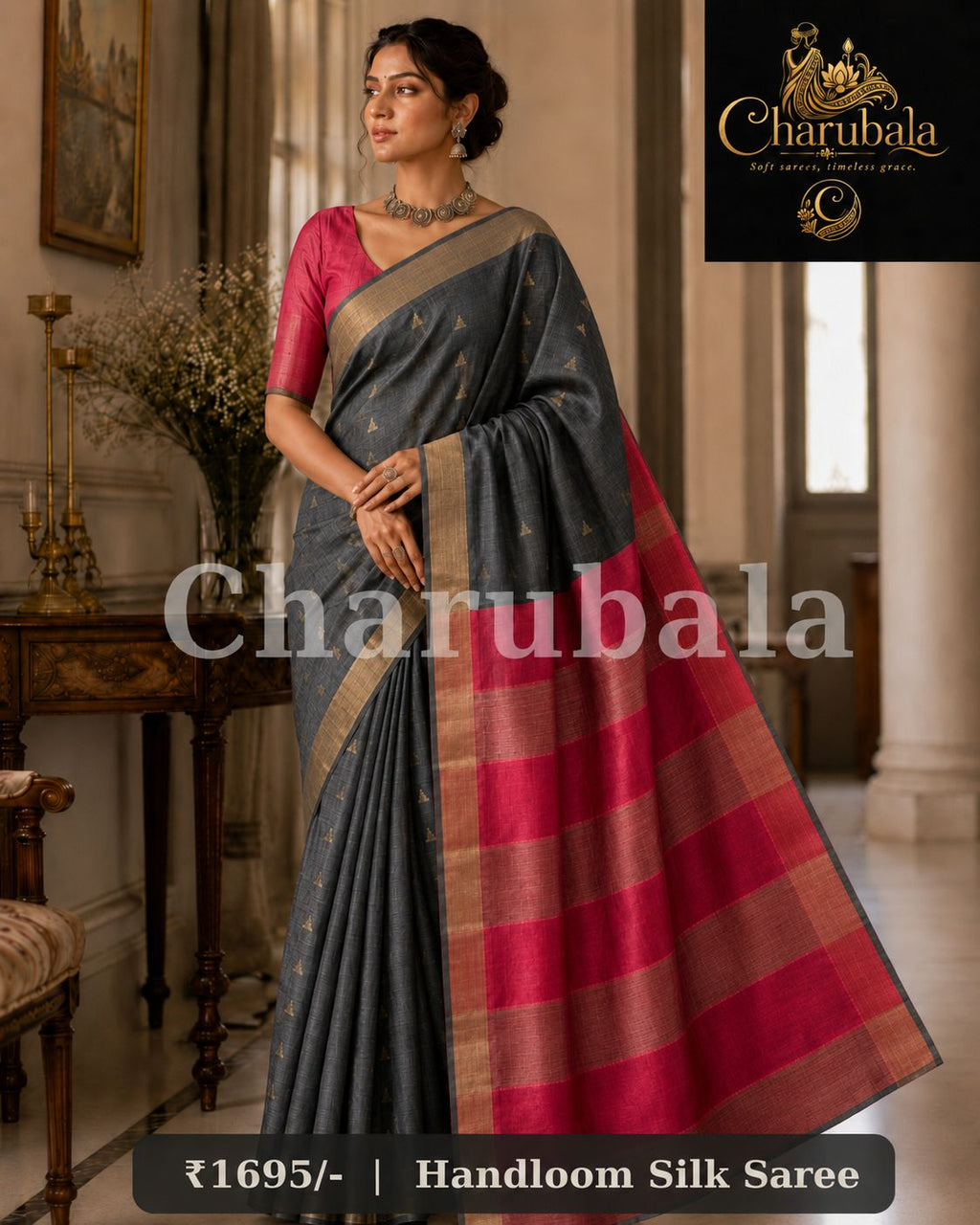 Heritage Premium Handloom Silk Saree