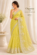 Zarielle Organza Threadwork Saree