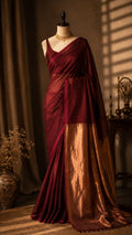 Pure Organic Tissue Linen Saree