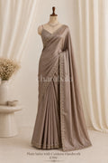 Noore Satin Cutdana Saree