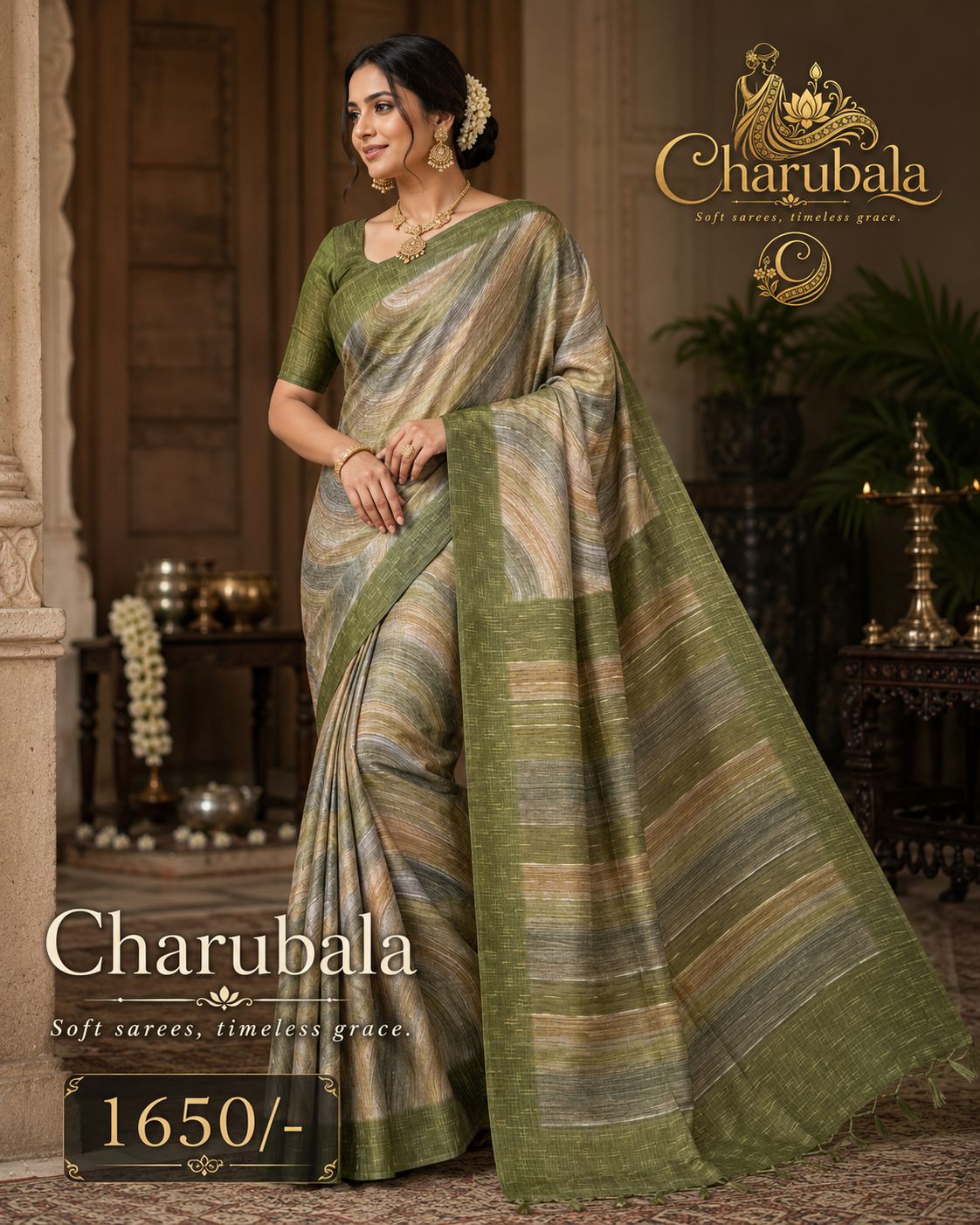 Heritage Premium Handloom Silk Saree